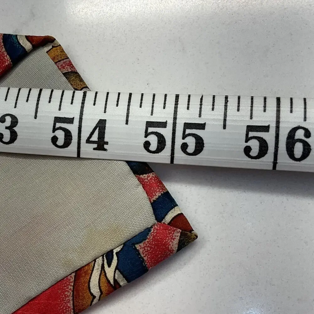 Christopher Hayes Paisley Red Neck Tie Made in USA